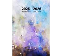 Agenda Del Docente 2025 2026 Giornaliera: Pianificatore per insegnanti da 1 Settembre 2025 a 15 Luglio 2026, Regalo di fine anno dell'insegnante, Registro del Professore, 1 Pagina per Giorno, A5 .