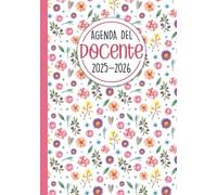 Agenda del docente 2025-2026: Pianificatore dell’attività giornaliere per insegnanti | Settimana su 2 pagine | da Agosto 2025 a Luglio 2026 | Libro da regalare alle maestre