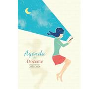 Agenda del Docente 2025/2026: Planner settimanale A4 con registro di classe • completo e pratico per la scuola secondaria • tema Magia dei libri