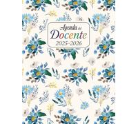 Agenda del Docente 2025 2026: Registro Settimanale e Mensile del Professore, Diario per Insegnanti da Agosto 2025 a Luglio 2026