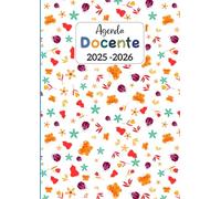 Agenda Del Docente 2025 2026 Settimanale: Pianificatore settimanale e mensile, Registro per Insegnanti, Pianificare e organizzare anno accademico da ... a Luglio 2026, regalo professori, Formato A4