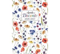 Agenda Del Docente 2026/2027 A5: Diario Insegnanti | Registro Lezioni Settimanale e Mensile da Settembre 2026 a Luglio 2027