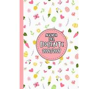 Agenda del docente 2026/2027: Diario per insegnanti | Pianificatore settimanale e mensile da Agosto 2026 a Luglio 2027 per professori | una settimana su due pagine