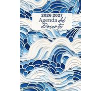 Agenda del Docente 2026/2027: Planificatore settimanale e mensile, organizzare l'anno scolastico 26/27, una settimana su due pagine, A5