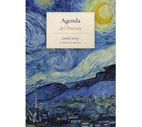 Agenda del Docente 2026/2027: Planner settimanale datato A4 con registro di classe: voti, competenze e assenze • per insegnanti di scuola media e superiore • tema «Notte Stellata» di Vincent Van Gogh