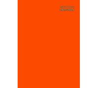 Agenda Del Docente a4: ( Arancione ) Tinta Unita - Settimanale e Mensile Verticale Con Registro, Note,... In Italiano Formato Grande - Quaderno ... E Donna - Scuola Primaria, Secondaria,...