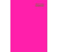 Agenda Del Docente a4: ( Rosa ) Tinta Unita - Settimanale e Mensile Verticale Con Registro, Note,... In Italiano Formato Grande - Quaderno Copertina ... E Donna - Scuola Primaria, Secondaria,...