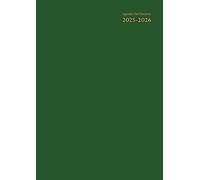 Agenda Del Docente a4: ( Verde ) Tinta Unita - Settimanale e Mensile Verticale Con Registro, Note,... In Italiano Formato Grande - Quaderno Copertina ... E Donna - Scuola Primaria, Secondaria,...