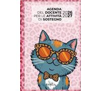 AGENDA DEL DOCENTE PER LE ATTIVITÀ DI SOSTEGNO 2026/2027 • MOD. #1: MADDALENA - gatto animalier