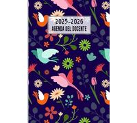 Agenda Del Docente Settimanale 2025 2026: Registro per Insegnanti | Pianificatore settimanale e mensile | Anno accademico da settembre 2025 a Luglio 2026 | Regalo professori | Formato A5