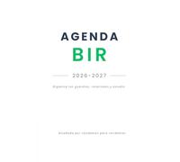Agenda del Residente Biología 2026-2027: Planificador semanal residencia BIR Mayo 2026 - Junio 2027 Edición blanco y negro