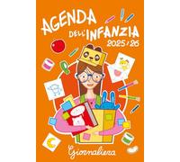 AGENDA DELL'INFANZIA 2025/2026: Planner GIORNALIERO A COLORI per Insegnanti della Scuola dell'Infanzia
