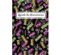 Agenda des Anniversaires: Ne pas oublier toutes les fetes a souhaiter