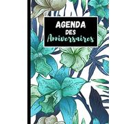 Agenda des Anniversaires: Permet de noter les anniversaires de ses proches pour ne plus les oublier. Mais aussi naissances, rencontres, mariages etc..