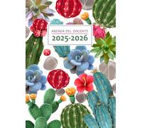 Agenda Docente 2025 2026 Formato Grande A4: Pianificatore settimanale e mensile da Settembre 25 a Luglio 26 ,Una Settimana in 2 pagine | Diario per ... | Registro Del Professore | Regalo maestre.