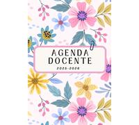Agenda docente 2025-2026: Herramienta práctica de gestión para docentes de primaria y secundaria/Planifica tus clases, proyectos y reuniones con un formato profesional y claro.