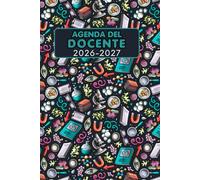 Agenda Docente 2026-2027 Giornaliera: Planner Scolastico per Professori e Maestri | Registro delle Lezioni, Gestione Calendario Annuale | da sttembre 2026 a luglio 2027 | Formato A5