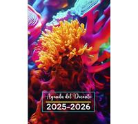 Agenda docente 25/26: Settimanale e mensile da Settembre 2025 a Luglio 2026 | Registro Del Professore Anno Scolastico 25/26 | Libro da lizioni e dell’Attività Giornaliere per insegnante.