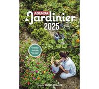 Agenda du jardinier 2025 - Alamy Thomas - Ouest France - relié - Agenda