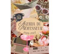 Agenda du professeur 2026-2027: Planner COULEUR enseignant tout-en-un format A4 21x29.7 | édition PREMIUM | Nostalgia