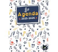 Agenda DYS collège - 2025-2026: Adapté aux enfants en difficultés d'apprentissage