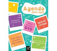 Agenda DYS collège 6e 5e - 11-12 ans - Françoise Chée - Hatier - broché - Scolaire / Universitaire
