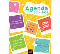 Agenda DYS primaire CE2 CM1 CM2 - 7-10 ans