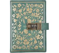 Agenda En Cuir Avec Serrure À Combinaison, Organisateurs De Planificateur Personnel D'agenda De Serrure Vintage, Livre De Journal Intime Pour Hommes Femmes Fille Garçon