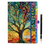 Agenda enseignant 26-27 A5+ (22 × 16,5 cm) - Agenda scolaire professionnel pour enseignants 2026-2027 avec planificateur journalier et hebdomadaire