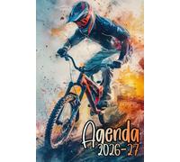 Agenda Escolar 2026/2027: Para las etapas de primaria y secundaria, incluye horario de clases, páginas dedicadas a notas y más, para los amantes de las bicicletas.