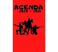 Agenda Etudiant 2020 2021 / Gamer - Rpg Rouge / 1 Jour Scolaire Par Page: Inclus : Répertoire, Suivi Des Notes, 2 Emplois De Temps, Vacances Scolaires Par Zone