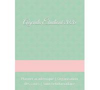 Agenda Étudiant 2026: Planner académique | Organisation des cours | Suivi hebdomadaire