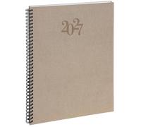 Agenda Exacompta Consultation S carte Napura 2026-21 x 29,7 cm - gris foncé