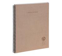 Exacompta Agenda semainier Consultations S 296422E spiralé Forever recyclé 29,7 x 21 cm bleu 2026