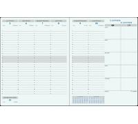 Agenda Exacompta Horizon 27 - 27 X 21 Cm - 1 Semaine Sur 2 Pages Coloris Noir 274441e - Janvier 2015 ? Janvier 2016 - Mill?Sime 2015