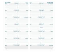 Agenda Exacompta SL17 Classique semainier - Année 2026 - 9 x 17,5 cm