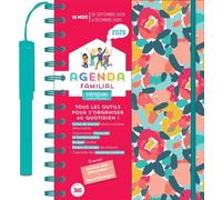 Agenda familial Mémoniak, sept. 2025 à déc. 2026 - Nesk - Editions 365 - broché - Agenda