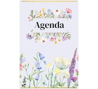 AGENDA FIORITA ANNUALE: Organizza la tua vita con grazia, giorno dopo giorno