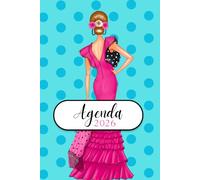 Agenda Flamenca 2026 “Manuela Rosa” - 2 Días por Página: Ilustraciones Flamencas - Eventos Flamencos del Año - Diseño illustrArte