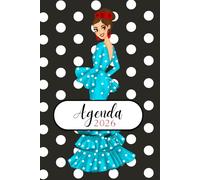 Agenda Flamenca 2026 “Paquita” - 2 Días por Página: Ilustraciones Flamencas - Eventos Flamencos del Año - Diseño illustrArte