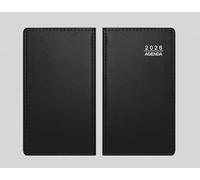 Agenda Format de poche (9x18cm) 2026 - Agenda Semainier - Couverture Souple, en Français