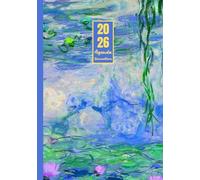 Agenda Giornaliera 2026 con orario: Claude Monet, Ninfee | 12 mesi, Intervalli di 30 minuti, Da Gennaio 2026 a Dicembre 2026, Formato A5 | Calendario ... Personale, l'ufficio Aziendale e il Diario
