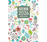 Agenda giornaliera 2026: Pianificazione giornaliero 365 giorni,1 pagina per giorno - 12 mesi da Gennaio a Dicembre con To Do List e Obiettivi - Formato Grande A4.