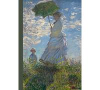 Agenda Giornaliera con orario Agosto 2026 - Luglio 2027: Claude Monet, La passeggiata | 12 mesi, Intervalli di 30 minuti, Da Agosto 2026 a Luglio ... per la Pianificazione Personale, l'ufficio