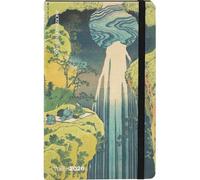 Agenda Haltadéfinition Arte - La cascade d'Amida - Large 2026, 12 mois, hebdomadaire week, fermeture avec élastique et signet, crayon inclus, 13 x 21 cm + stylo à clic et signet