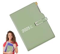 Agenda hebdomadaire 2025, carnet de rendez-vous mensuel, organiseur de planification, stylo pour notes, suivi des objectifs et des études, idéal pour les affaires personnelles et la gestion du temps
