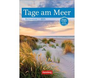 Agenda hebdomadaire 2025 jours sur la mer - 53 feuilles avec sagesse de la semaine à l'arrière : instrument de planification et promenade sur la plage pour l'âme : chaque semaine... pour le mur