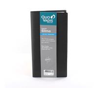 Agenda Hebdomadaire 2025 Silma - 8,8 X 17 Cm - Noir - Quo Vadis