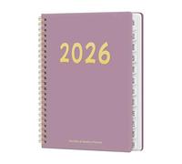 Agenda Hebdomadaire 2026 | Bloc-notes d'Emploi du Temps 12 Mois | Planificateur Hebdomadaire Mensuel Quotidien 2026,Pour Usage Scolaire Académique Professionnel Et Pour Étudiants Femmes Enseignants