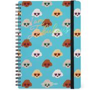 Agenda Hebdomadaire À Spirale Large,12 Mois,Journal De Janvier 2025 À Décembre 2025,Planificateur Pliable 2025/2026,Fermeture Avec Élastique,Poche Finale,Carnet D'adresses,15 X 21 Cm,.[M331]